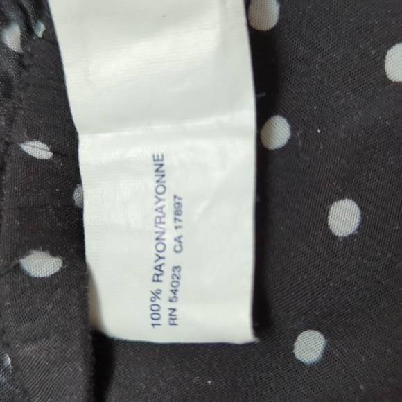 Polka dot blouse, size L - Picture 6 of 6